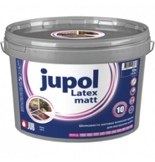 Краска латексная для внутренних работ JUPOL Latex matt База С (1001) матовая 10 л., JUB