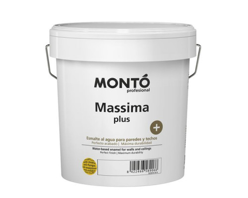 Краска на водной основе Monto MASSIMA PLUS глубокоматовая база А 4 л.