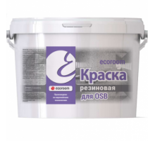 Краска резиновая для OSB Ecoroom белая 1 л.