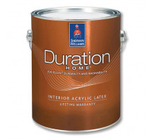 Краска  Sherwin-Williams / Шервин Уильямс Duration Home Interior Latex Matte LOW VOC матовая 3,785л.