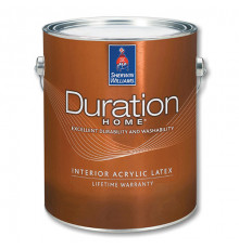 Краска  Sherwin-Williams / Шервин Уильямс Duration Home Interior Latex Matte LOW VOC матовая 3,785л.