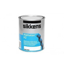 Краска SI ALPHATEX IQ полуматовая с повышенной износостойкостью база BS N00 ( 0,93л) Sikkens
