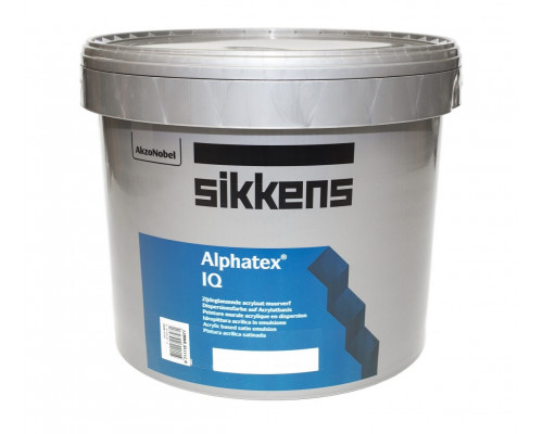 Краска SI ALPHATEX IQ полуматовая с повышенной износостойкостью база BS W05 ( 5л) Sikkens
