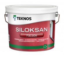 Краска силиконо-эмульсионная фасадная Teknos Siloksan / Силоксан РМ3 2,7 л.