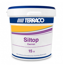 Краска силиконовая премиальная Siltop для фасадных работ 3,5 л. Terraco