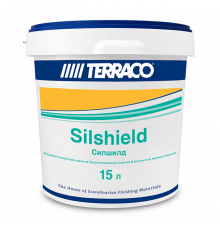 Краска силиконовая Silshied для фасадных работ 8 л. Terraco
