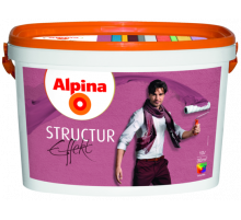 Краска структурная для интерьеров Alpina Structur Effekt 10 л.