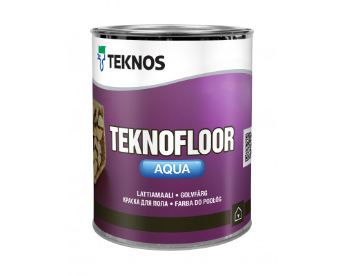 Краска Текнофлор аква PM3 1/0.9л Teknos