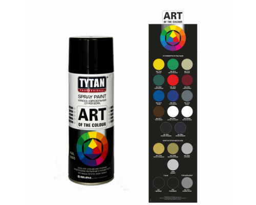 Краска универсальная аэрозольная акриловая Tytan Professional Art of the colour RAL 7031 праймер серый 400 мл.