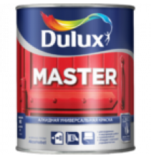Краска универсальная алкидная Dulux Master М30 полуматовая база BC 0,9 л.