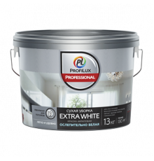 Краска ВД Profilux EXTRA WHITE (2,5кг) акриловая СУХАЯ УБОРКА