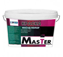 Краска водно-дисперсионная Фасад-Колор Мастер белая 40 кг.