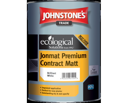Краска водоэмульсионная интерьерная тиксотропная матовая Johnstone`s Jonmat Matt Emulsion баз L 5 л.