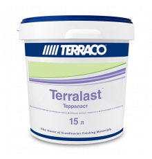 Краска высококачественная акриловая Terralast для внутренних работ 8 л. Terraco