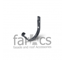 Кронштейн желоба короткий FarAcs СТАЛЬ PREMIUM 125/90 (PLU-RAL 7024)