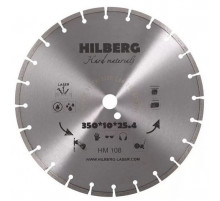 Круг алмазный "Hilberg" Hard Materials Лазер - 350 х 10 х 25,4 мм