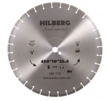 Круг алмазный "Hilberg" Hard Materials Лазер - 450 х 10 х 25,4 мм