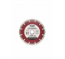 Круг алмазный сегментный для сухой резки 150 x 2 x 22,2 мм. Кедр 034-1150