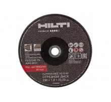 Круг отрезной абразивный 230 х 1.8 х 22.23 мм. по металлу Hilti 2120006