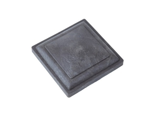 Крышка столба для ограждений из ДПК Ecodecking Техно 100 х 100 мм. Шоколад