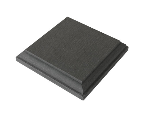 Крышка столба EasyDecking Вуд-Икс 125 х 125 мм. Черное дерево