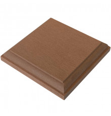 Крышка столба EasyDecking Вуд-Икс 125 х 125 мм. Коричневый