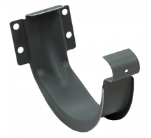 Крюк короткий Grand Line 125/90 мм. Matte PU RAL 7024 Мокрый асфальт