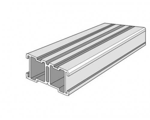 Лага алюминиевая монтажная для ДПК Ecodecking 40 х 20 х 3000 мм.