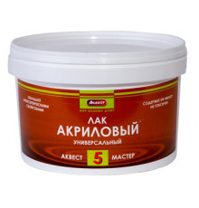 Лак акриловый защитно-декоративный Аквест-5 Мастер сосна 1 кг.