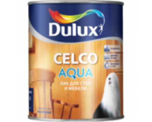 Лак для дерева на водной основе Dulux Celco Aqua 70 глянцевый 1 л.