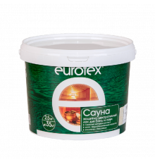 Лак для стен, потолков и полов в банях и саунах Eurotex Сауна 2,5 кг "Рогнеда"