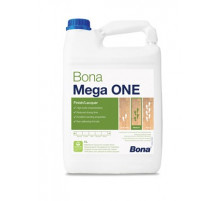 Лак двухкомпонентный воднодисперсионный полиуретановый Bona Mega ONE матовый 5 л.