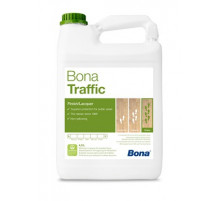 Лак двухкомпонентный воднодисперсионный полиуретановый Bona Traffic матовый 4,95 л.