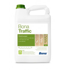 Лак двухкомпонентный воднодисперсионный полиуретановый Bona Traffic матовый 4,95 л.