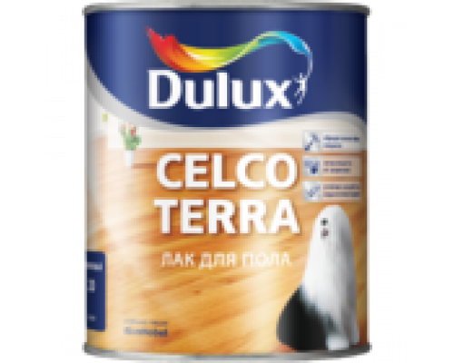 Лак паркетный Dulux Celco Terra 20 полуматовый 1 л.