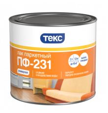 Лак паркетный глянцевый ПФ-231 1,8 кг Универсал Текс