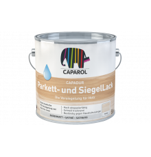 Лак паркетный водоразбавляемый прозрачный Capadur Parkett- und SiegelLack 10 л. Caparol