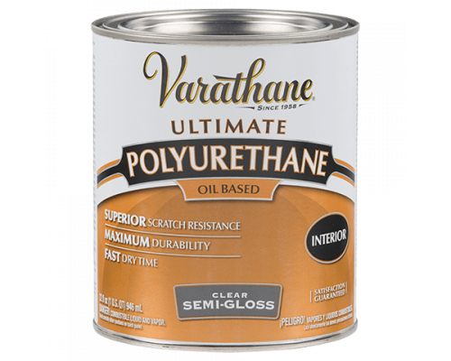 Лак полиуретановый для внутренних работ Premium Polyurethane полуглянцевый 3,78 л. Varathane