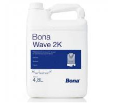 Лак водно-дисперсионный на основе полиуретана двухкомпонентный Bona Wave 2K глянцевый 5 л.
