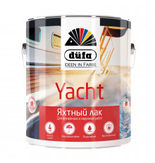 Лак яхтный алкидно-полиуретановый Dufa Retail Yacht матовый 10 л.