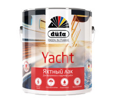 Лак яхтный алкидно-полиуретановый Dufa Retail Yacht матовый 10 л.