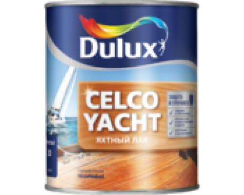 Лак яхтный алкидно-уретановый Dulux Celco Yacht 20 полуматовый 1 л.