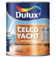 Лак яхтный алкидно-уретановый Dulux Celco Yacht 20 полуматовый 2,5 л.