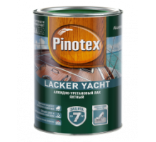 Лак яхтный алкидно-уретановый Pinotex Lacker Yacht глянцевый 1 л.