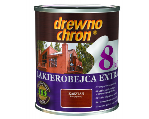 ЛАКОМОРИЛКА EXTRA полуматовая, грецкий орех 0,8 л DREWNOCHRON