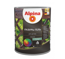 Лазурь-гель для дерева Alpina шелковисто-матовый колеруемый 0,75 л.