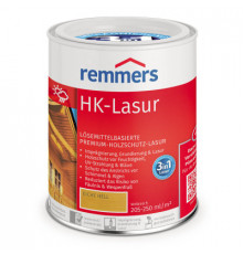 Лазурь 3в1 защитная для древесины Remmers HK-Lasur фриз.синий 20 л.