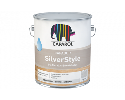 Лазурь для деревянных поверхностей Capadur SilverStyle белая 5 л. "Caparol"
