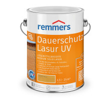 Лазурь с повышенной УФ-защитой на основе растворителя Remmers Dauerschutz-Lasur UV бесцветная 5 л.