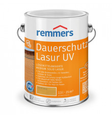 Лазурь с повышенной УФ-защитой на основе растворителя Remmers Dauerschutz-Lasur UV орех 20 л.